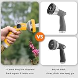 Restmo Garden Hose Pipe Spray Gun with 9 Patterns, Heavy Duty Metal Nozzle view 6