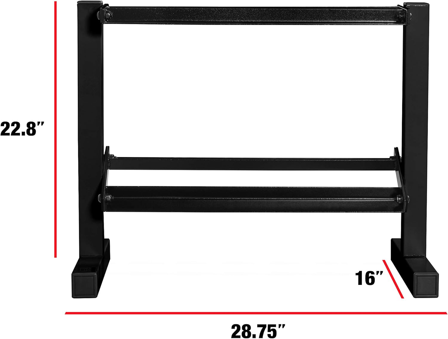 CAP Barbell black 24" Dumbbell Storage Rack : Sports & Outdoors