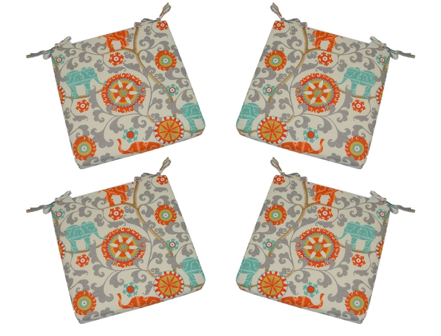 Best flamingo chair cushion with ties