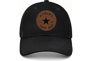 ERPOTYL Fathers Day Dad Gifts from Daughter Son Wife, Unique Father's Day Hat for Dad Stepdad Husband Grandpa Uncle Him Men, Adjustable Baseball Cap Birthday Black