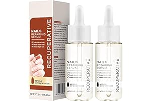 OAKITA 2Pcs 7 Days Nail Growth And Strengthening Serum, Nail Growth And Strength Serum, Nail Cuticle Oil Strengthener, Nail Serum Repair Essence, Stronger Nails In 1 Week Nail Strengthening Treatment