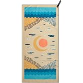 PackTowl Personal Ultralight Microfiber Camping and Travel Towel, Balance Print, Body