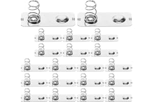 WATIIFUFU 100pcs Aa Battery Springs Spring Contact Plates for Remote Control Battery Charger Negative