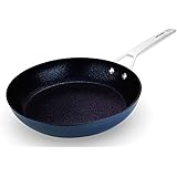 Frying pan,MSMK 12-inch Premium Nonstick Ultra Durable Egg Skillet, Titanium and Diamond Coating From USA Fry Pan, Stainless