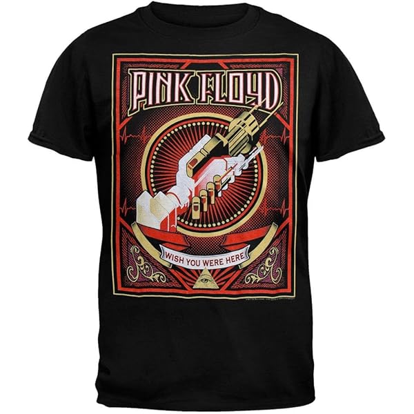 pink floyd wish you were here Tシャツ Pink Floyd - Mens Wish You were Here T-Shirt, Small, White