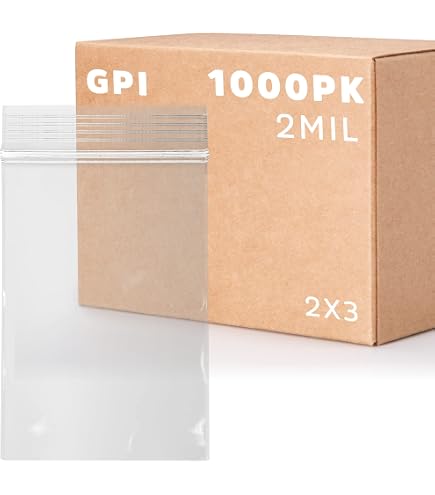 4 Mil Clear Zipper Lock Bags With White Block - Plastic Reclosable Bags, 1000-10000 Count