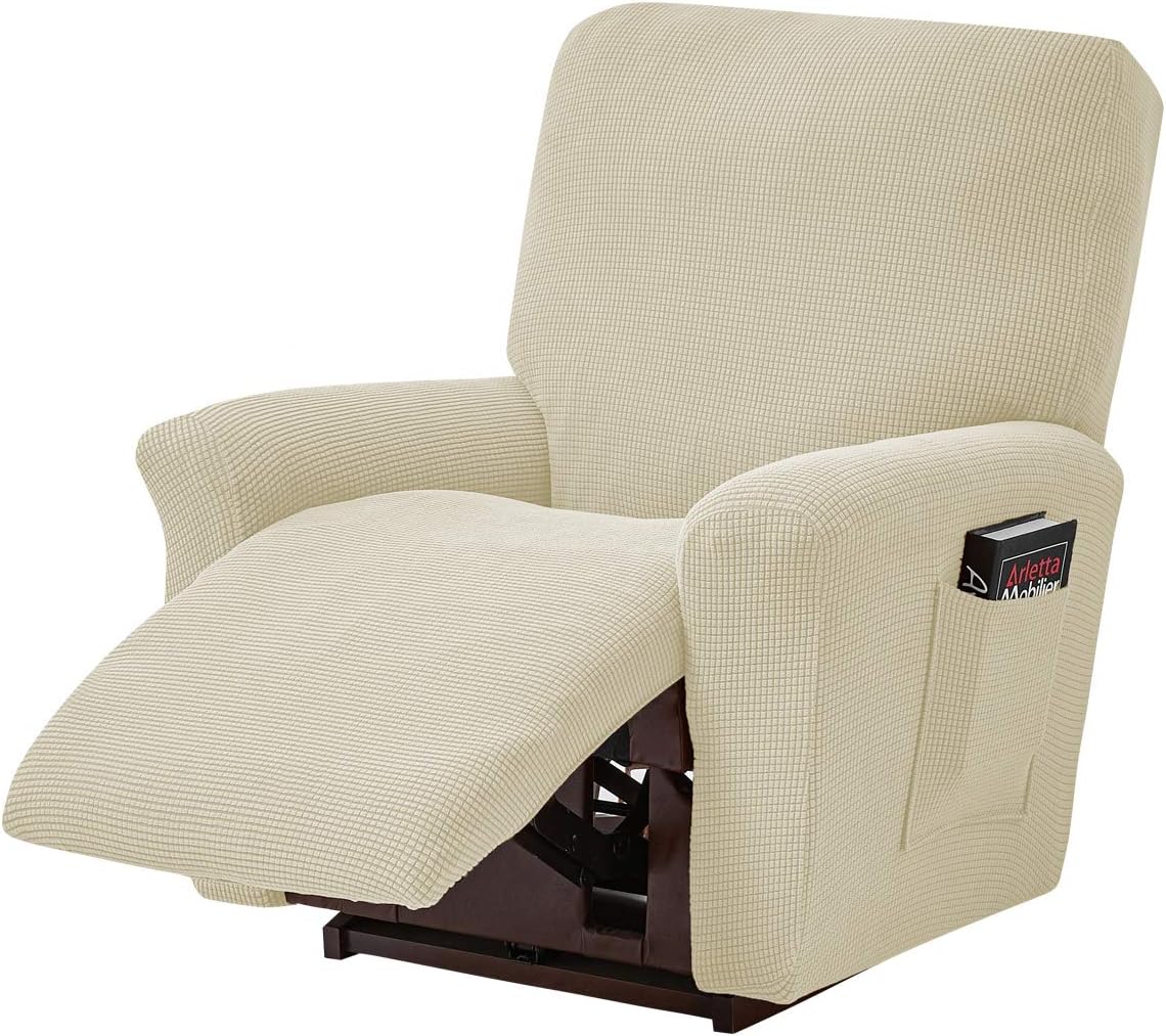 Stretch Recliner Covers, Jacquard Recliner Chair Slipcovers