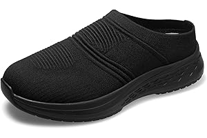 Vogana Diabetic Slippers for Men Comfortable Lightweight Shoes Walking Orthopedic for Swollen Feet Elderly Foot Pain Slide