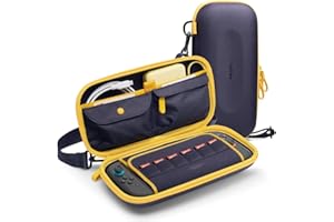 Spigen Nano Pop Pro Designed for Switch 2 (2025) Carrying Pouch Case with Shoulder Strap Protective Portable EVA Hard Shell w