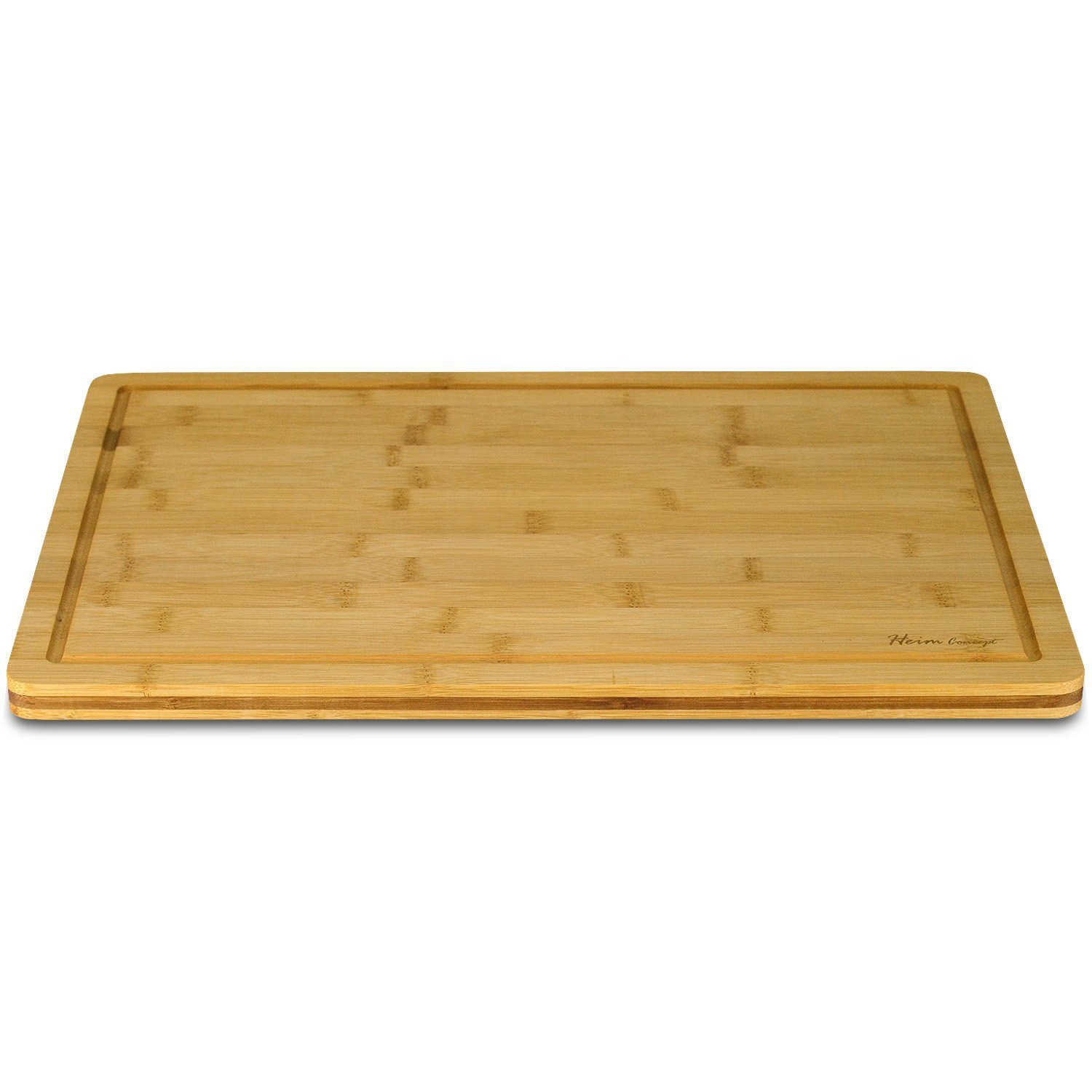 Heim Concept Organic Bamboo Cutting Board for Kitchen Extra Large