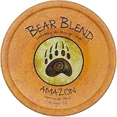 Amazon Ceremonial Herbal Blend from Bear Blend | Warm clove and vanilla herbal blend with passionflower, calamus, lavender and botanical herbs. Tobacco-free, nicotine-free.