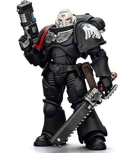 Amazon.com: JoyToy Warhammer 40k: White Scars Captain KOR'sarro