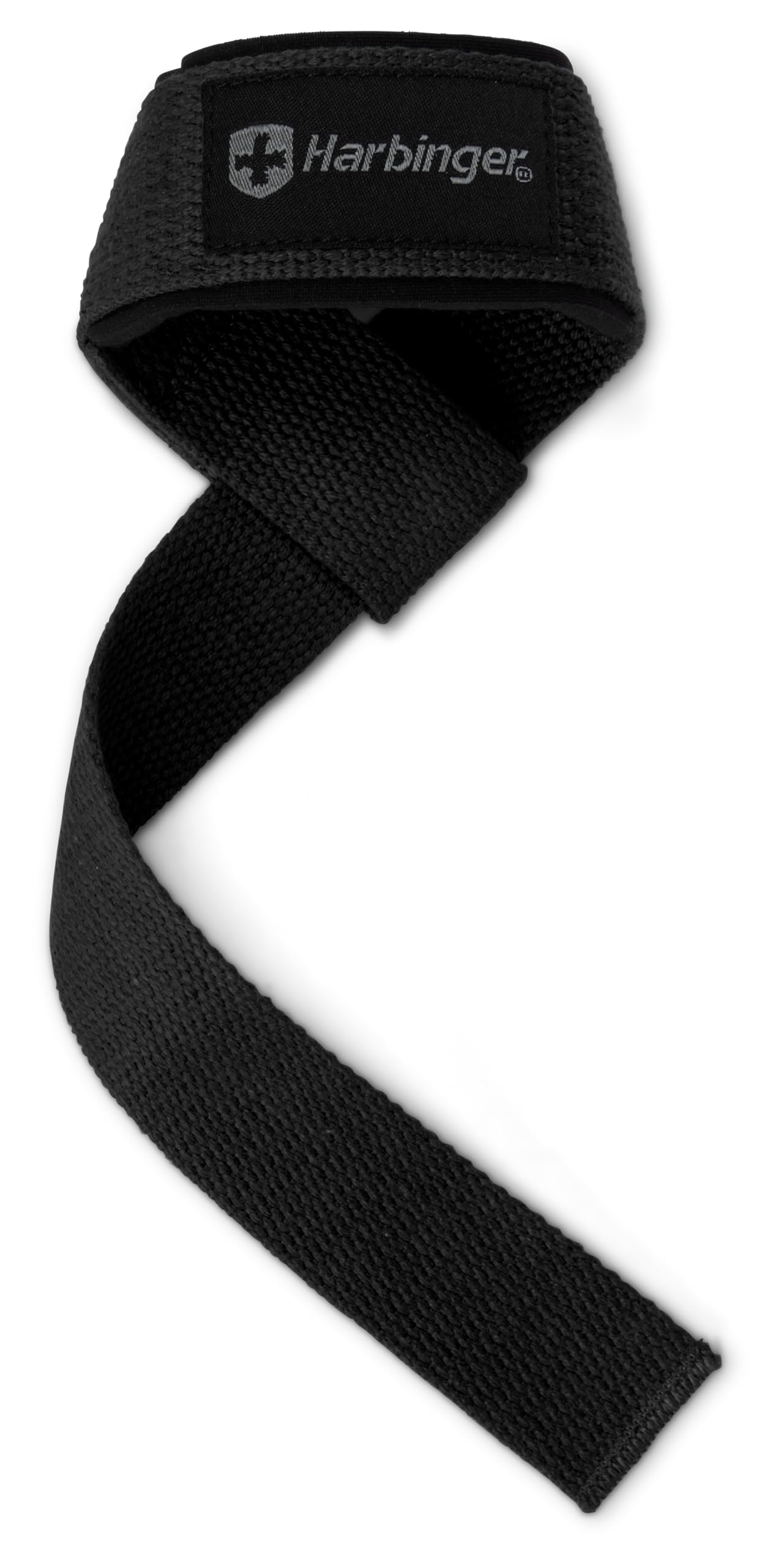 Harbinger Padded Cotton Lift Straps - Soft, Supportive Neotek Wrist Pads - 21.5