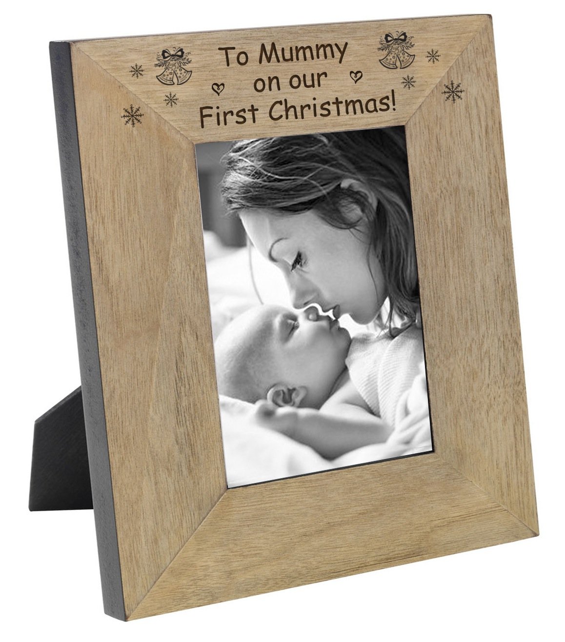 to Mummy ON Our First Christmas Photo Picture Frame 6 x 4 6x4 Gifts Presents for Mum Mother 1st Gift from Baby Son Daughter