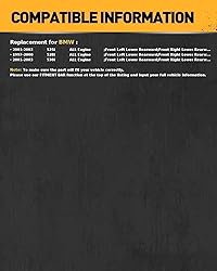KAC Front Lower Control Arm w/Ball Joint Fit for