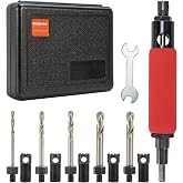 Rivet Removal Tool,POP Rivet Drill Remover,Electric Drill Adapter Rivets Puller for 1/8", 5/32", 3/16", 7/32" and 1/4"