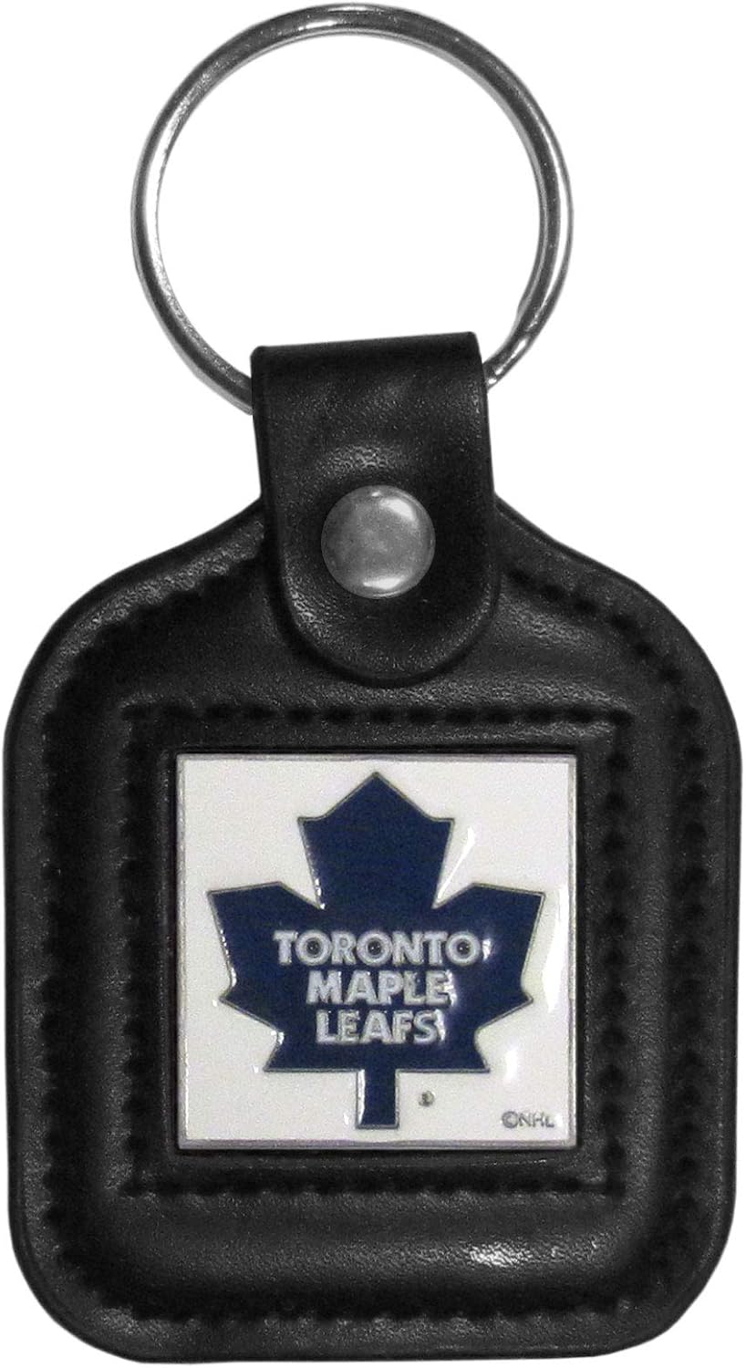 NHL Siskiyou Sports Fan Shop Los Angeles Kings Square Leather Key Chain One Size Black : Sports Fan Keychains : Sports & Outdoors