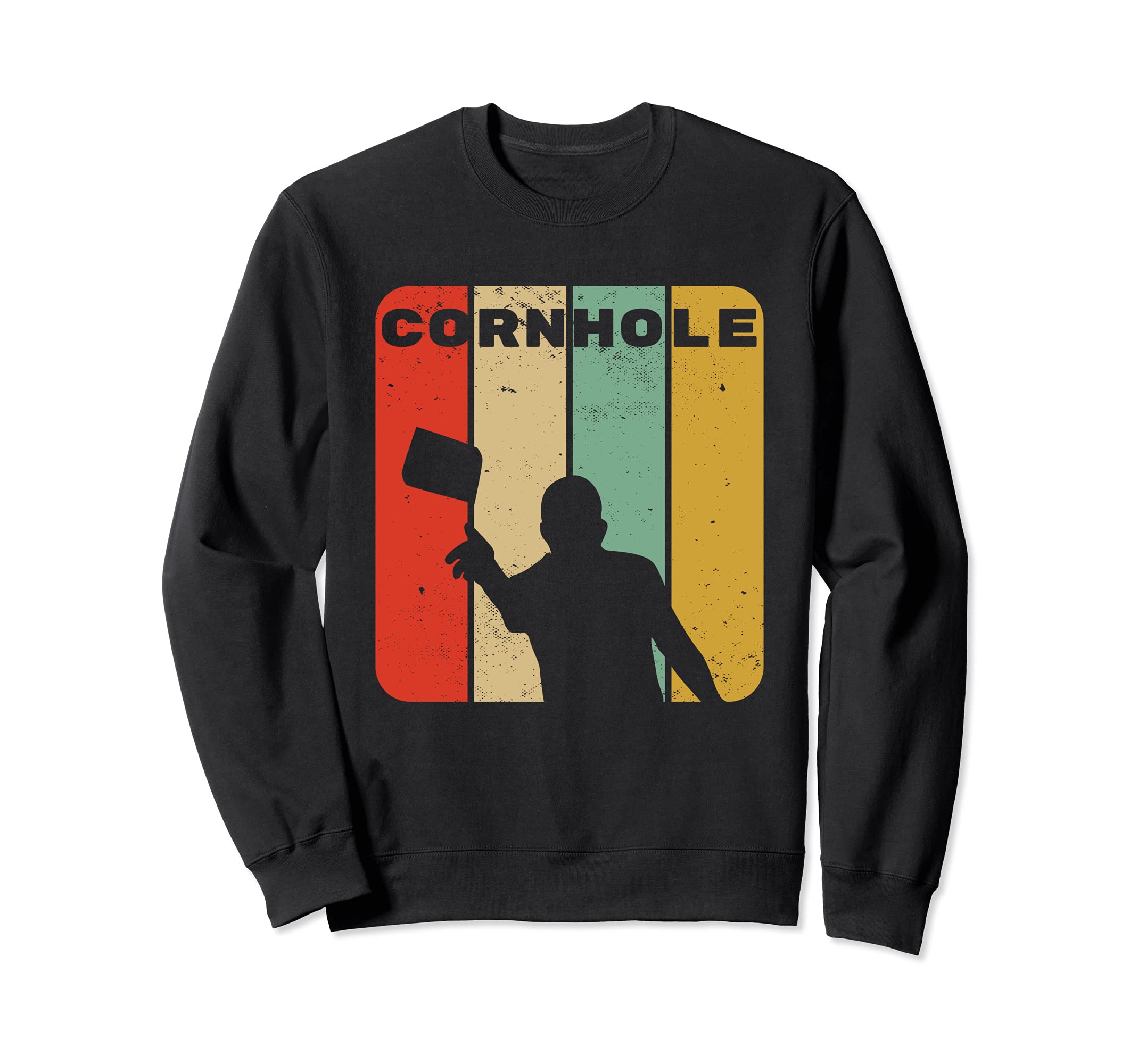 Cornhole Vintage Retro Style Team Tournament Sweatshirt