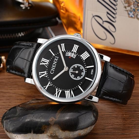 Amazon Hwcoo 腕時計 ベルト時計メンズファッションカレンダークォーツ腕時計防水メンズ腕時計ファッションウォッチ078 Color 2 メンズ腕時計 腕時計 通販