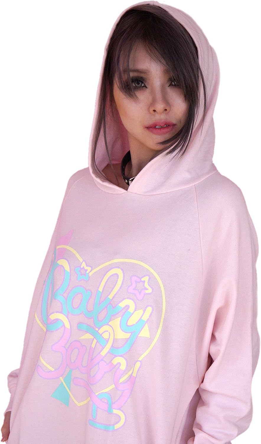 Hippies Womens Japanese Harajukukei Cute Punkk Hoodies Sweatshirts One Size 530504