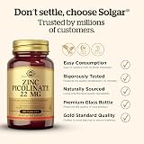 Solgar Zinc Picolinate 22 Mg - Vegan Tablets for Skin, Hair & Nails view 5