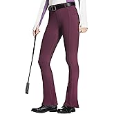 FitsT4 Sports Women's Full Seat Horse Riding Pants Bootcut Riding Tights with Pockets Equestrian Breeches for Women