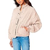 [BLANKNYC] Womens Luxury Clothing Tencel Drop Shoulder Quilted Jacket