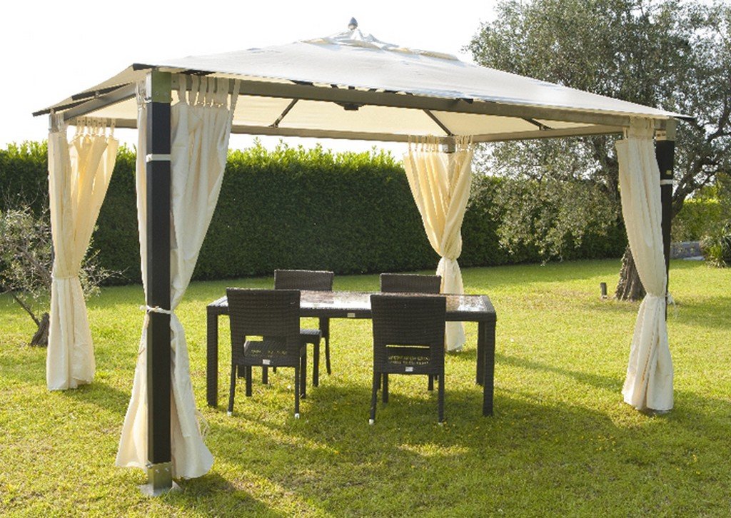 Gazebo 3x3 alluminio MOD RD0139 Amazon.it Giardino e giardinaggio