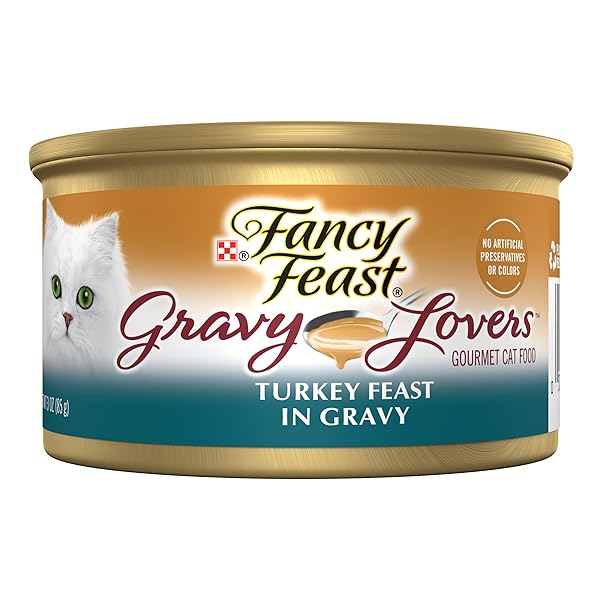 PURINA FANCY FEAST GRAVY LOVERS TURKEY FEAST GRILLED...