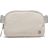 Pander Unisex Belt Bag Fanny Pack for Women with Adjustable Strap, Small Waist Pouch for Workout Running Traveling Hiking