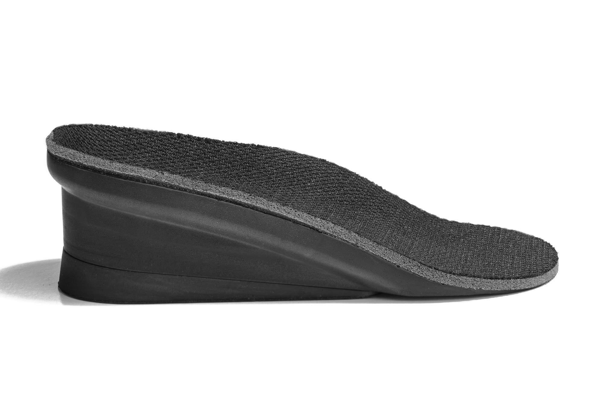 Plantilla de aumento de altura CALTO Premium – Elevadores de talón ergonómicos para efecto de aumento de zapato elevador – Plantilla de 3/4 de longitud – Ajustable 1.8 pulgadas más alto – IK308 Negro Plantilla de aumento de altura CALTO Premium – Elevadores de talón ergonómicos para efecto de aumento de zapato elevador – Plantilla de 3/4 de longitud – Ajustable 1.8 pulgadas más alto – IK308 Negro