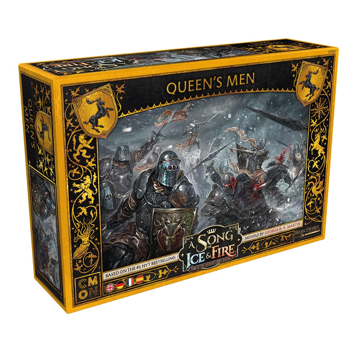 CMON, A Song of Ice & Fire - Men of the Queen, Expansion, Tabletop, 2 Players, Ages 14+, 45+ Minutes, German, Multilingual