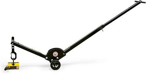 Amazon Co Jp Mag Mate Mcl2 W06pnl0800マンホールカバーリフトドリー マグネットwithスチールドリー 6 ホイール ブラック Diy 工具 ガーデン