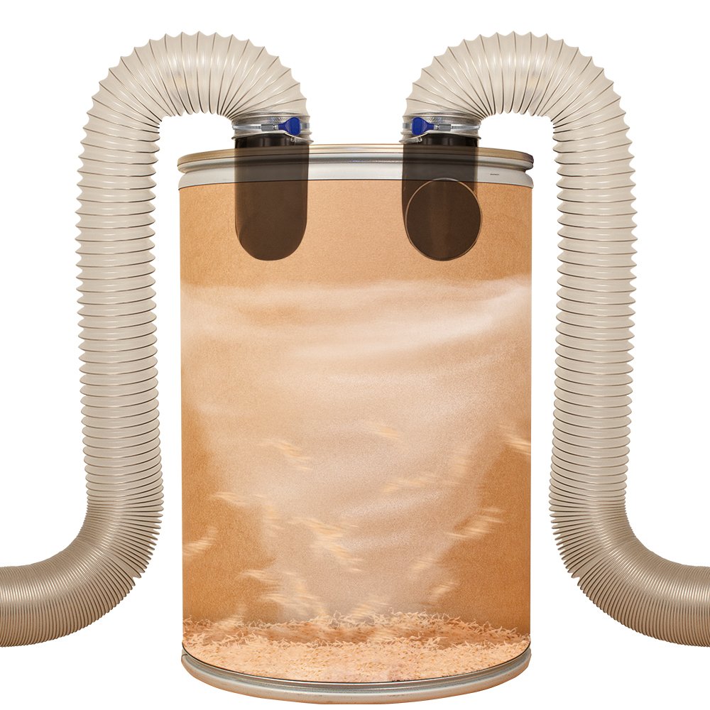 Mua 4" Dust Separator Cyclone Kit for Barrels, Trash Cans, Buckets or Custom Built Containers