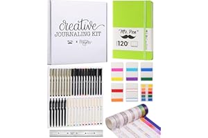 Mr. Pen- Creative Journaling Kit, 300-Piece Set for Bullet Point Journaling, Includes Notebook, Pens, Markers, Washi Tape & Tabs, Giftable Journaling Supplies for Beginners & Pros