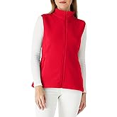 Outdoor Ventures Women's Polar Fleece Zip Vest Outerwear with Pockets,Warm Sleeveless Coat Vest for Fall & Winter
