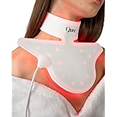 Qure Neck & Décolletage & Chest LED System, Red Light Therapy with 2 Wavelengths of Light, Red 633nm and Near-Infrared 830nm