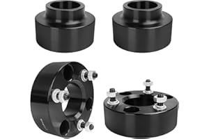 glorider Ram 1500 Front and Rear Lift Kit, 2.5 inch Front Leveling kit and 1.5 inch Rear Aluminum Strut Spacers Suspension Lift Kits, Compatible with 2009-2024 Dodge Ram 1500 2WD 4WD (New Body Style)