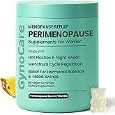 Perimenopause Supplements Women | Premenopausal Gummy Vitamins | Relief for Hormonal Balance & Mood Swings | Supports Menstrual Cycle Regulation | 60 Vegan Gummies