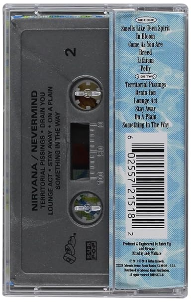 Nevermind Musikkassette Nirvana Amazon De Musik