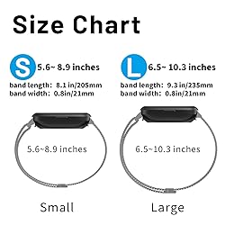 Limque Magnetic Bands Compatible with Fitbit