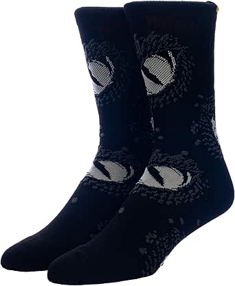 Disney Villains X Heidi Klum Maleficent Eyes Socks, Black, OSFM