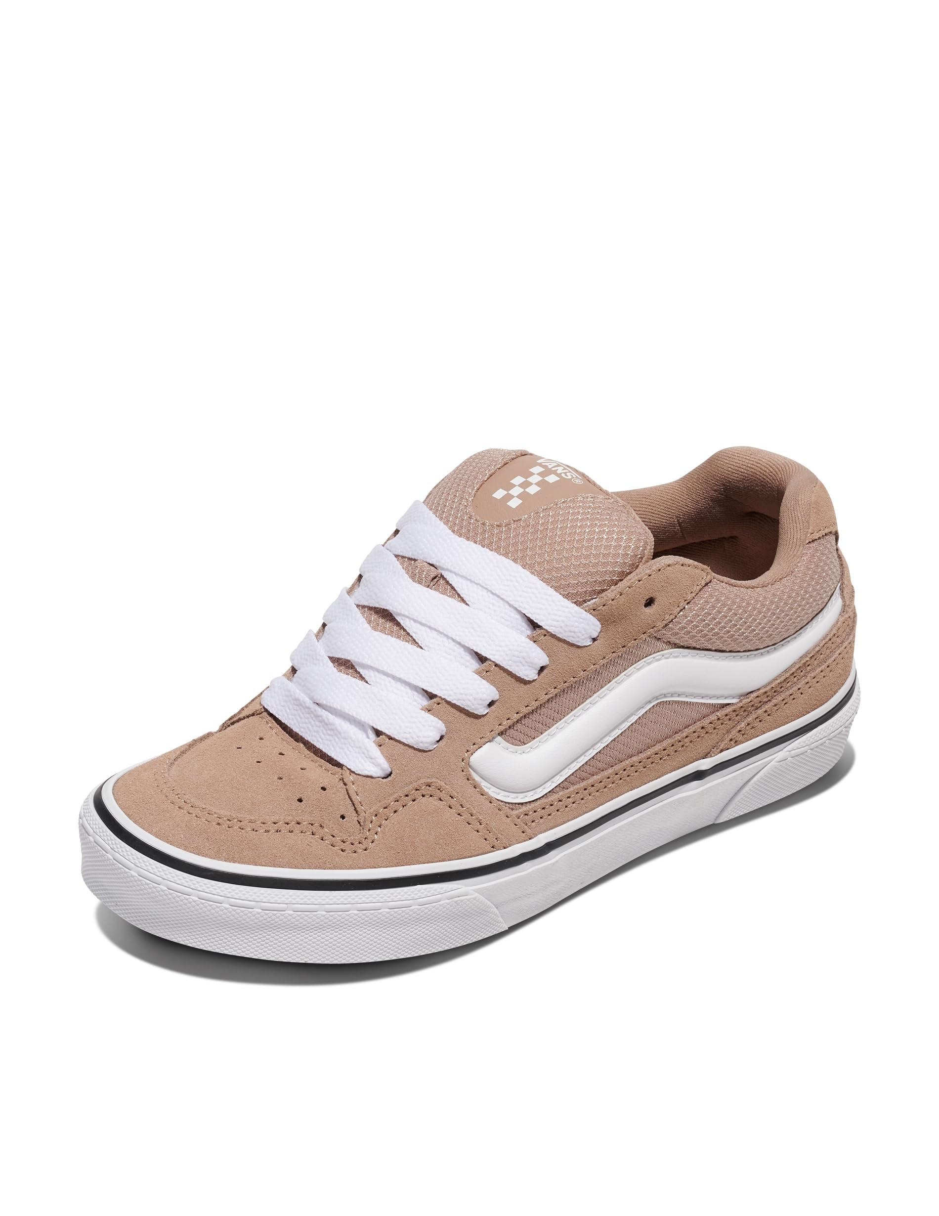 Vans Women's Caldrone Shoe | Chunky Low-Top Fashion Sneakers with Retro-Inspired Style, Deep Taupe, 6 Image Vans Women's Caldrone Shoe | Chunky Low-Top Fashion Sneakers with Retro-Inspired Style, Deep Taupe, 6 Image