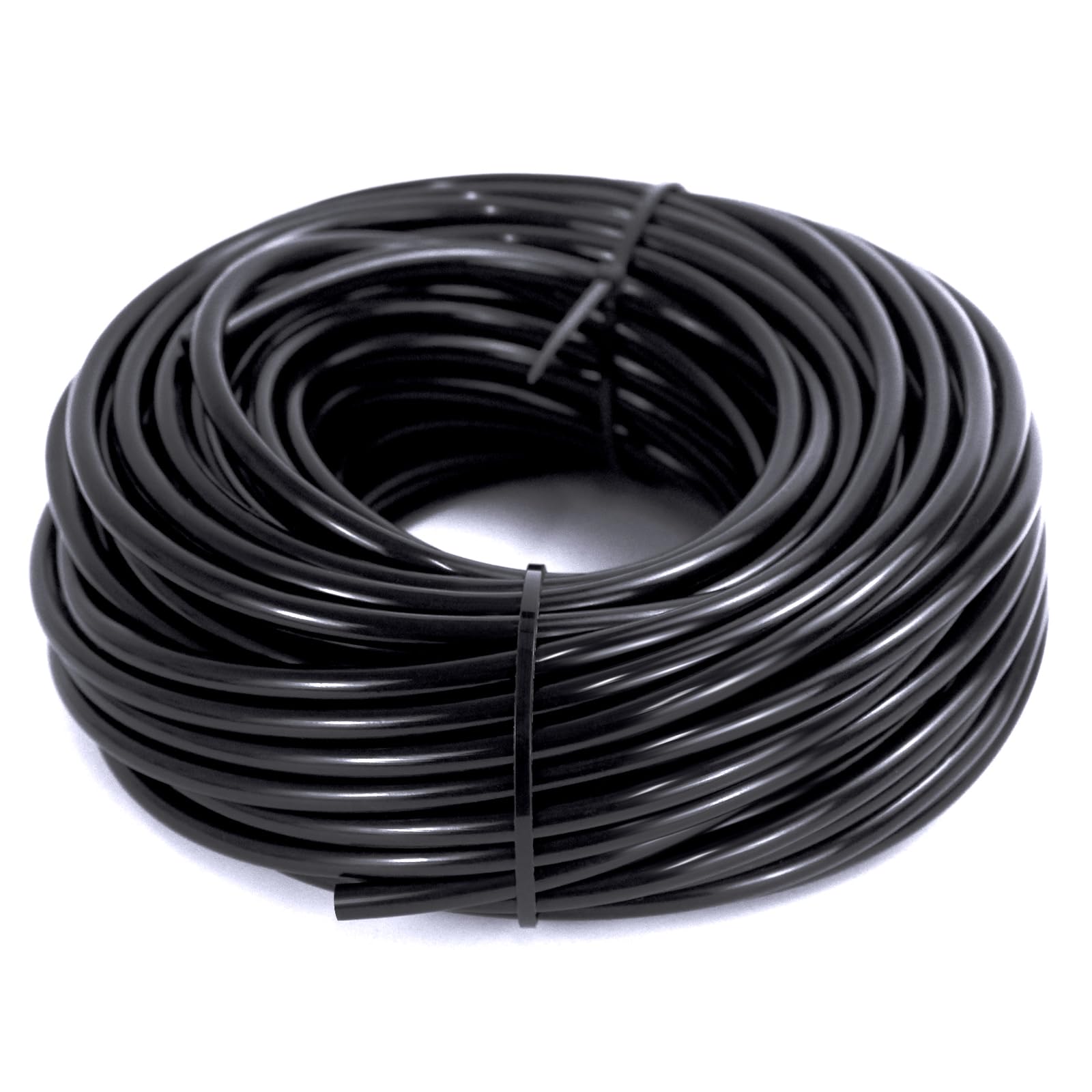 Photo 1 of 100ft 1/4 inch Blank Drip Irrigation Tubing,1/4 Irrigation Tubing Drip Irrigation Parts Drip Line Irrigation Hose for Drip Irrigation System, Garden Watering Tube Line for Garden Irrigation System