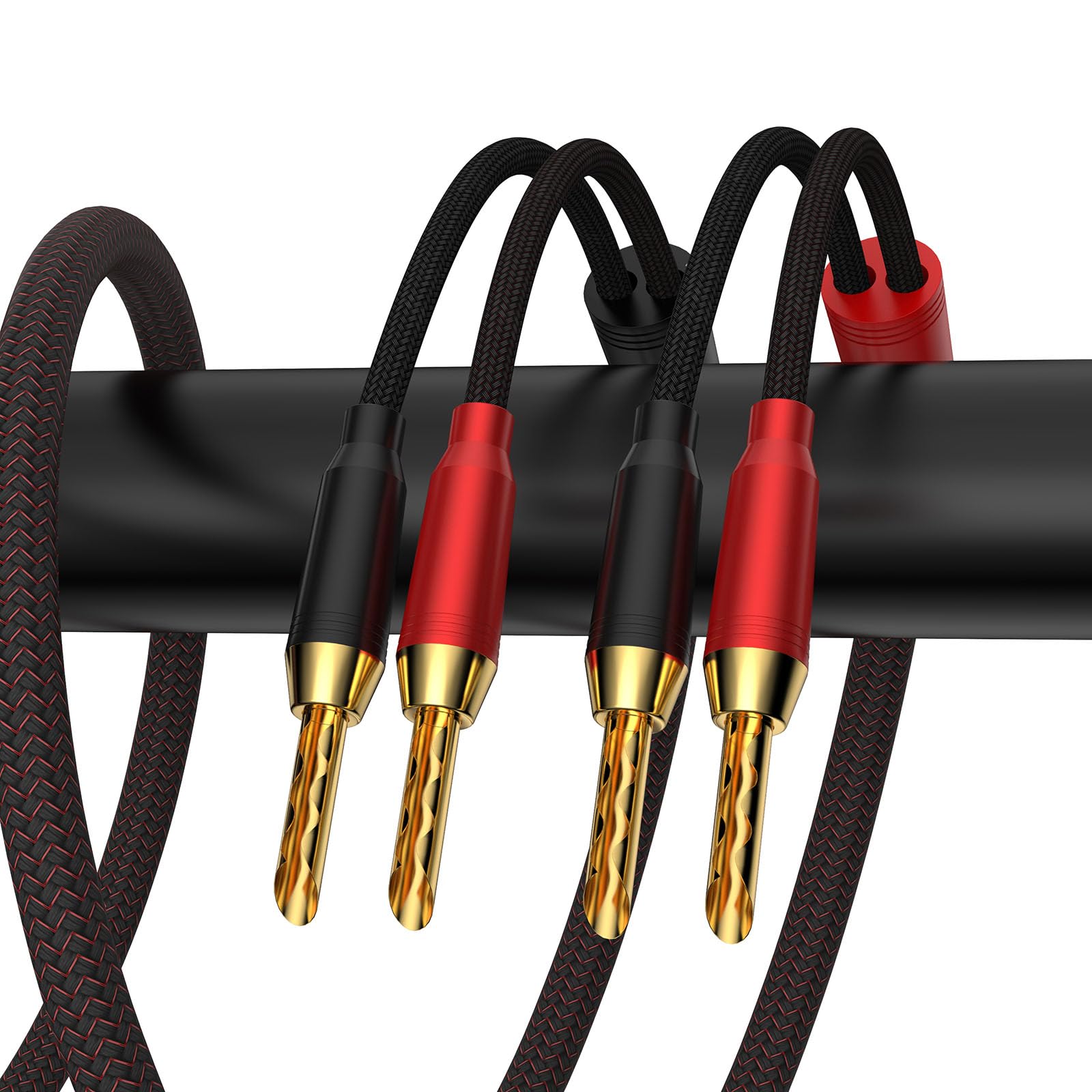 BrolliTest 3M High End Speaker Cable with Banana Plugs