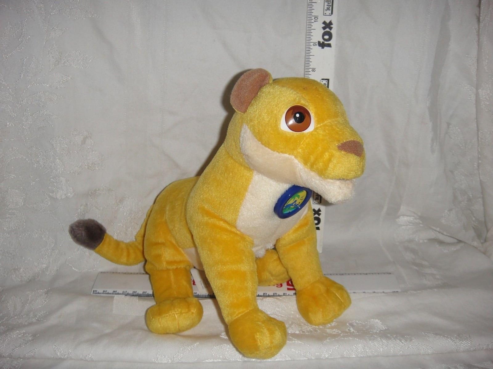 Lion Talking Electronic Plush Toy 12" Collectible 2006 ; Wildlife Preservation