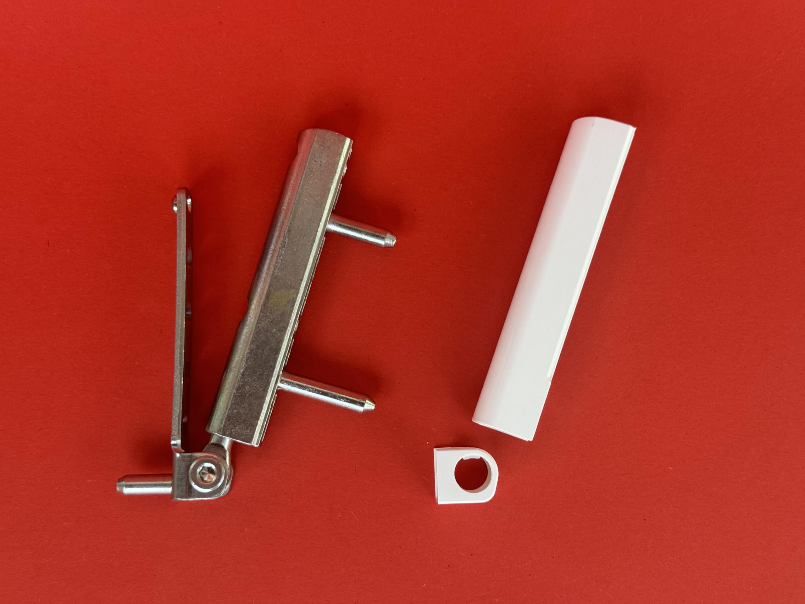 Winkhaus corner bearing repair corner bearing for windows and balcony doors consisting of FL.K and ESV (silver with white caps)