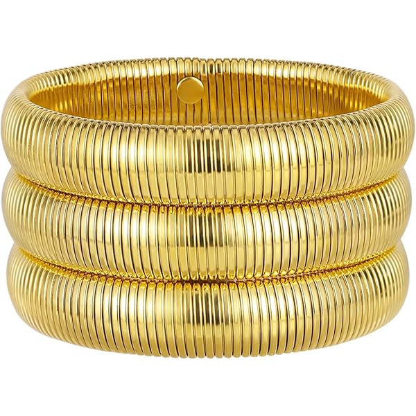 Amazon.com: Xyulaan 6 Pcs Gold Bangle Bracelets for Women