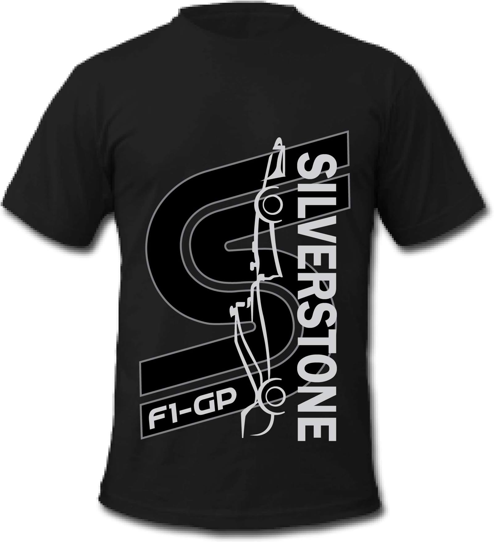 Cold Gun F1 Silverstone British Grand Prix F1-GP Formula 1 Racing Car T-Shirt