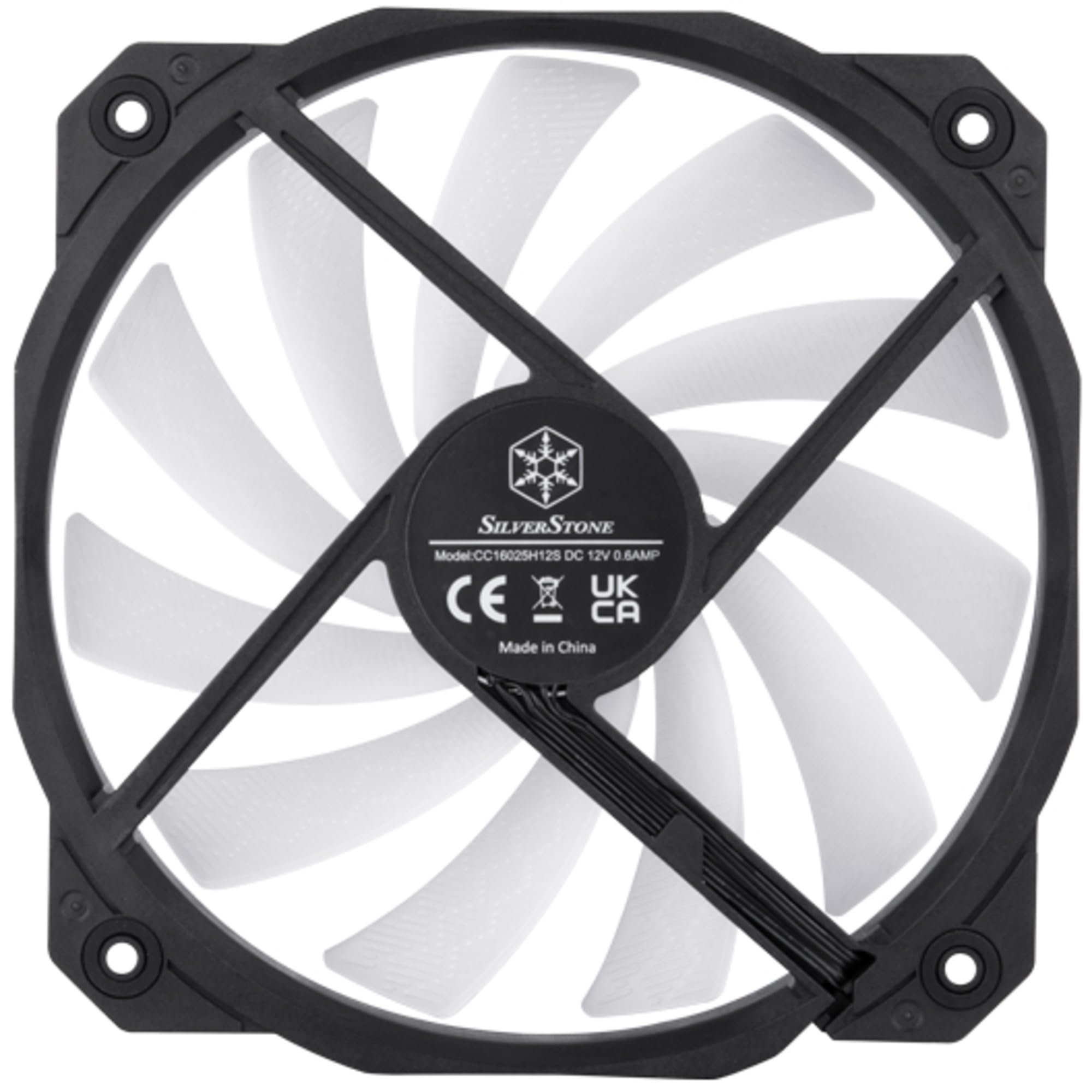 Silverstone Sst-Sf160B-Argb - Shark Force Power Amplified 160Mm Pwm Argb Fan - View 6